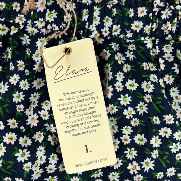 Nwt Elan Lightweight Pull On  Mini Skirt with Shoulder Ties - Picture 2 of 8